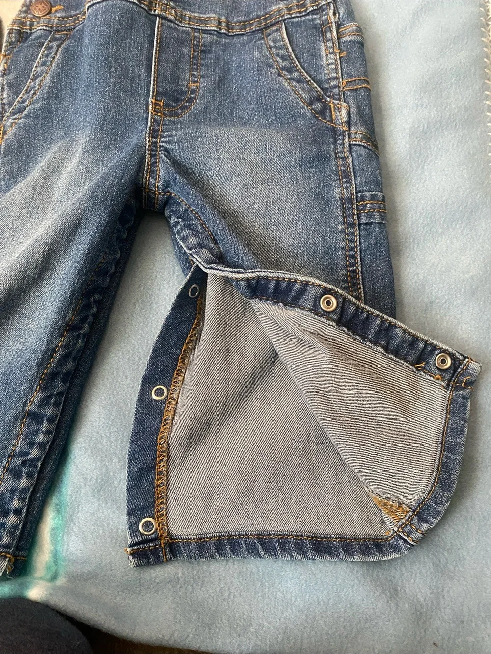 OshKosh B'gosh Blue Denim Overalls